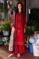 Charizma | Poshima Winters 25 | 3-pc Unstitched Wool Shawl Collection PSW5-08