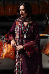 Charizma | Poshima Winters 25 | 3-pc Unstitched Wool Shawl Collection PSW5-02