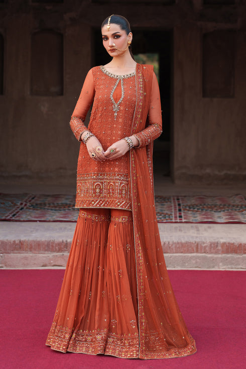 Naqshi | Kiraz Chiffon Collection | Tehzeen