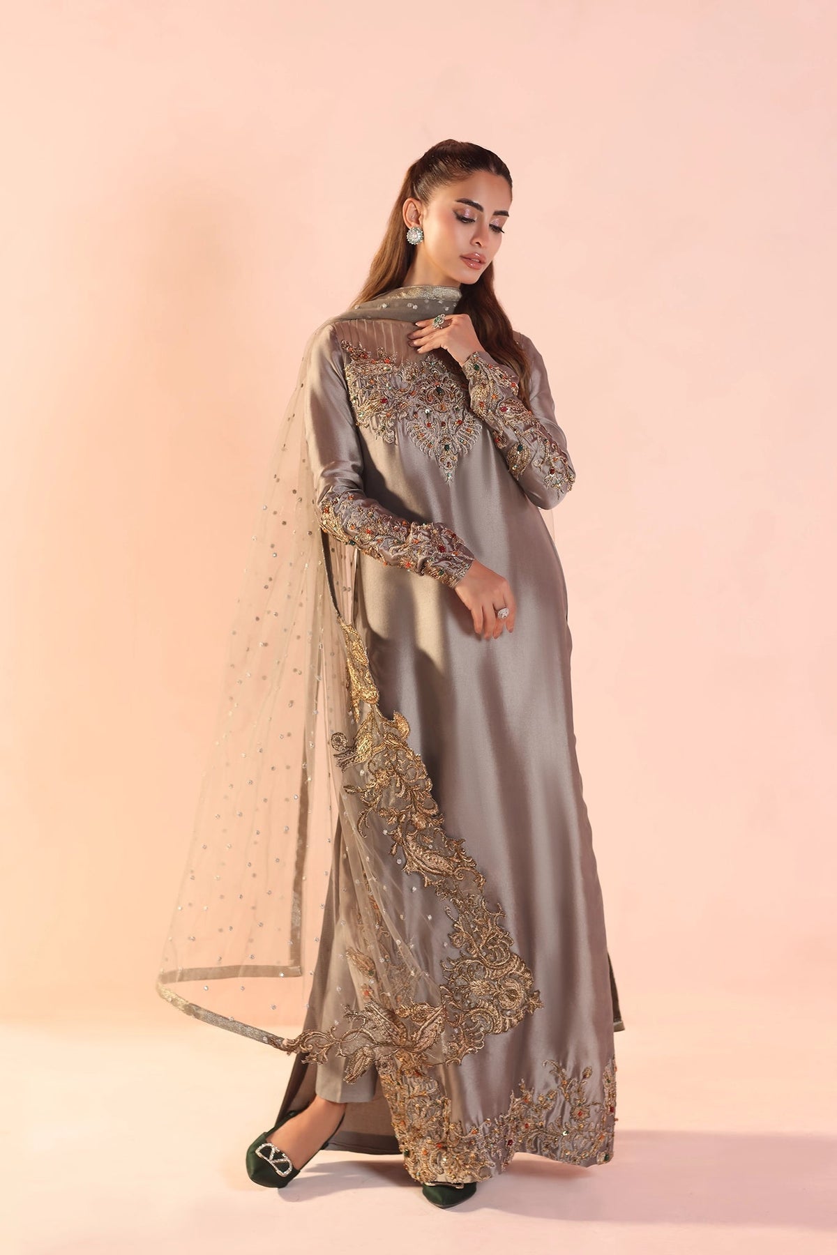 Musferah Saad | Eterna Formals | Whispers of Opulence