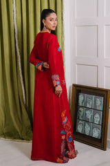 Mina Hasan | Signature Pret | Crimson Dream Kaftan