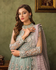 Ain | Aroosh Luxury Formals 24 | AR-89 CHASHM (Aqua Blue)
