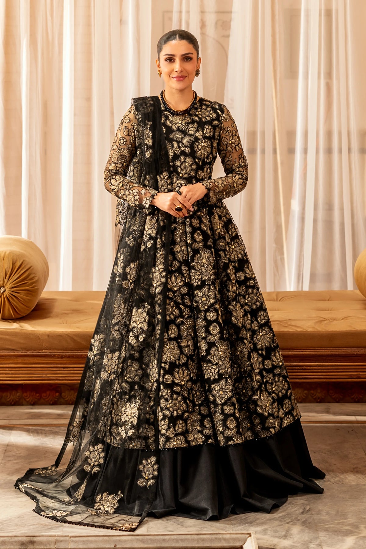 Guncha-02 - Bareeze 2-Piece Net