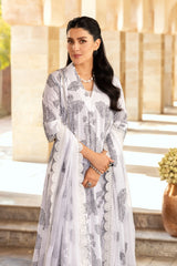 Tropical Flora - Bareeze 3-Piece Suit