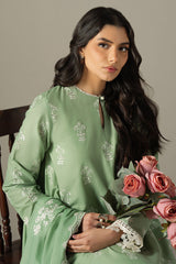 Cross Stitch | Chikankari Lawn 25 | SAGE GARDEN