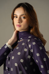 Cross Stitch | Chikankari Lawn 25 | INDIGO ROYAL