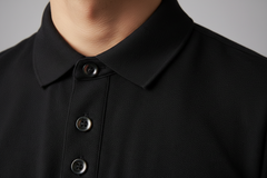 Zayan Men’s Premium Black Polo Shirt – Slim Fit Export Quality Cotton