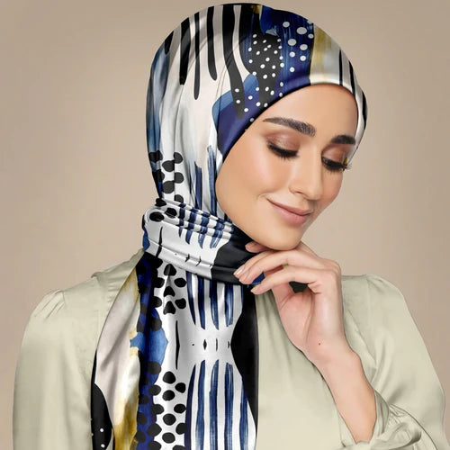 Momin Online | PACIFIC ISLANDER SILK WOMEN HIJAB | Scarves | Zayan Clothing UK