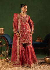 Diara Couture | Tabeer Formals | UA-02 - MAROON