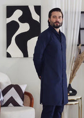 Haris Hassaan Shawl Collar Modren Cut Suit