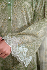 Cross Stitch | Daily Lawn 24 | SAGE BREEZE-3 PIECE LAWN SUIT