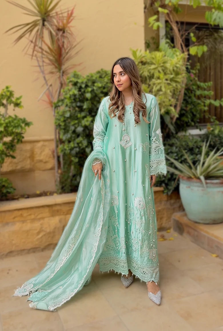 Heer By Zeeshan Damani | Luxury Formal Kaftan | Mira