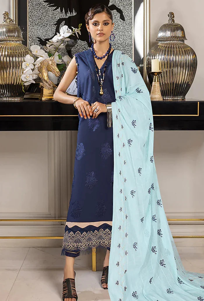 Humdum | Charlotte Chikankari  Lawn | D09