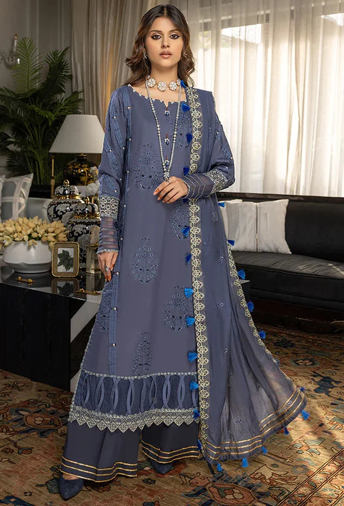 Humdum | Charlotte Chikankari  Lawn | D02