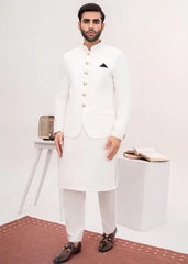 Off White Prince Coat For Wedding - HK Fashion