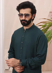 (3 Piece) - Evergreen Jade Suit with Matching Waistcoat