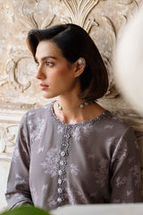 Cross Stitch | Eid Lawn Edit 25 | DESERT TAUPE