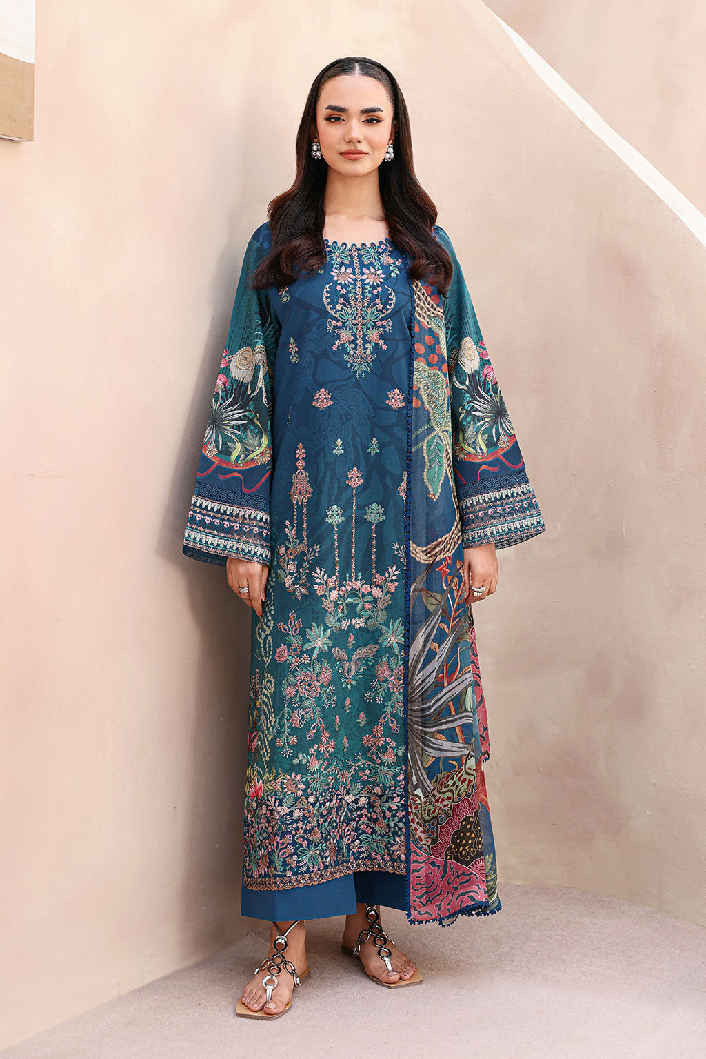 Ramsha | Mashaal Luxury Lawn | L-1509