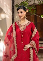 Diara Couture | Rangrez Luxe Pret | DF-46 - RED