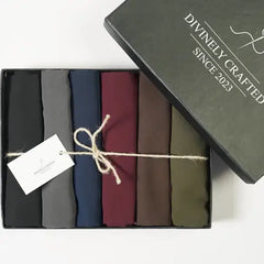 Chiffon Hijab Bundle Dark 6-Pack - Divinely Crafted