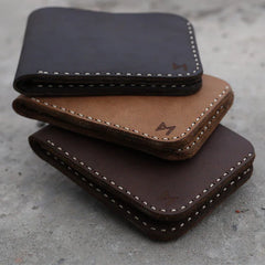 Crazy Horse Dark - Bifold Wallet # 00063