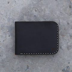 Crazy Horse Black - Bifold Wallet #00061