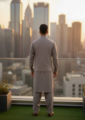 The Great Masters (TGM) (3 Piece) - Matte Stone Suit