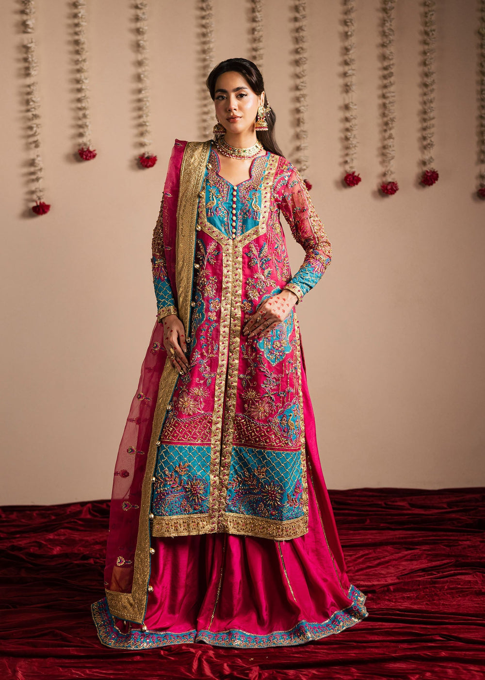 Maria Osama Khan | Jhil Mil Wedding Festive | Gulaboo -
Maria Osama