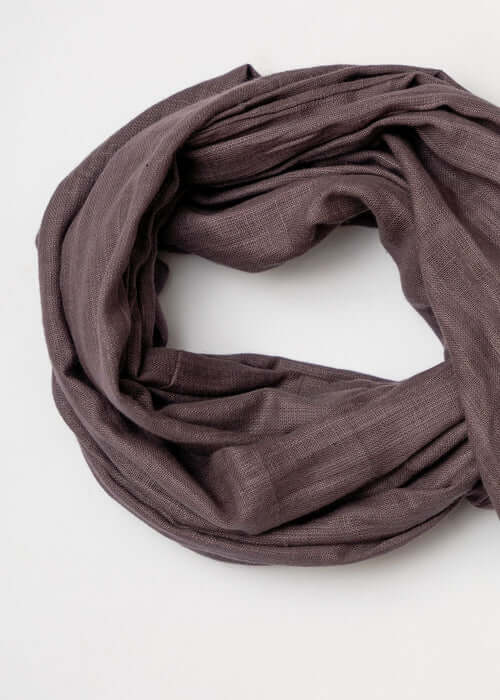 Mauve Turkish Lawn Stole - Westore TS0002