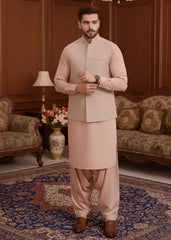(3 Piece) - Pastel Green Suit with Matching Waistcoat