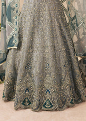 Diara Couture | Tabeer Formals | DF-13 - FROST BLUE