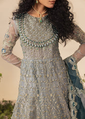 Diara Couture | Tabeer Formals | DF-13 - FROST BLUE