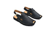 Starlet Shoes LEATHER PESHAWARI CHAPPAL - ATG0004 - BLACK