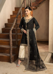 Diara Couture | Rangrez Luxe Pret | DF-46 - BLACK