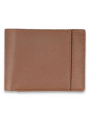 Premium Leather Classic Tan Slim Wallet For Men(MW310A-005)