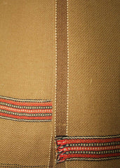 Peshawari Dhussa Shawl (Medium) - Golden Brown