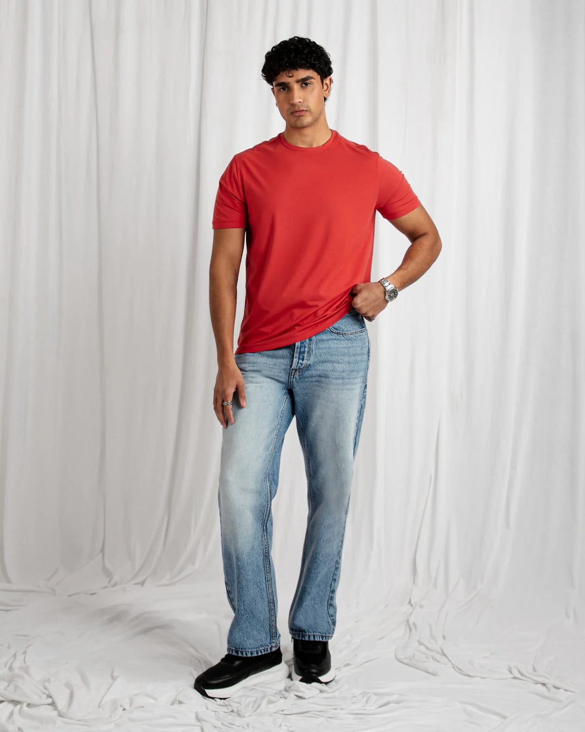 Engine Men Red T Shirt