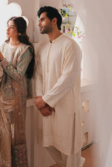 Noor - Bosky Embroidered Kurta Shalwar