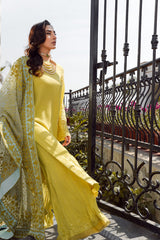 Nilofer Shahid | Verve Summer 24 | Evara (3pc) – Verve SS 24