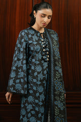 Cross Stitch | Daily Wear 25 | BLUE WAVE-3 PC
