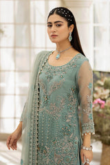 Raeesa Premium | Dehleez Formals | DL-1013 Caribbean Coast