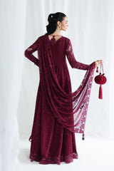 Qalamkar | Chiffon 26 | QCC-03 WAFA