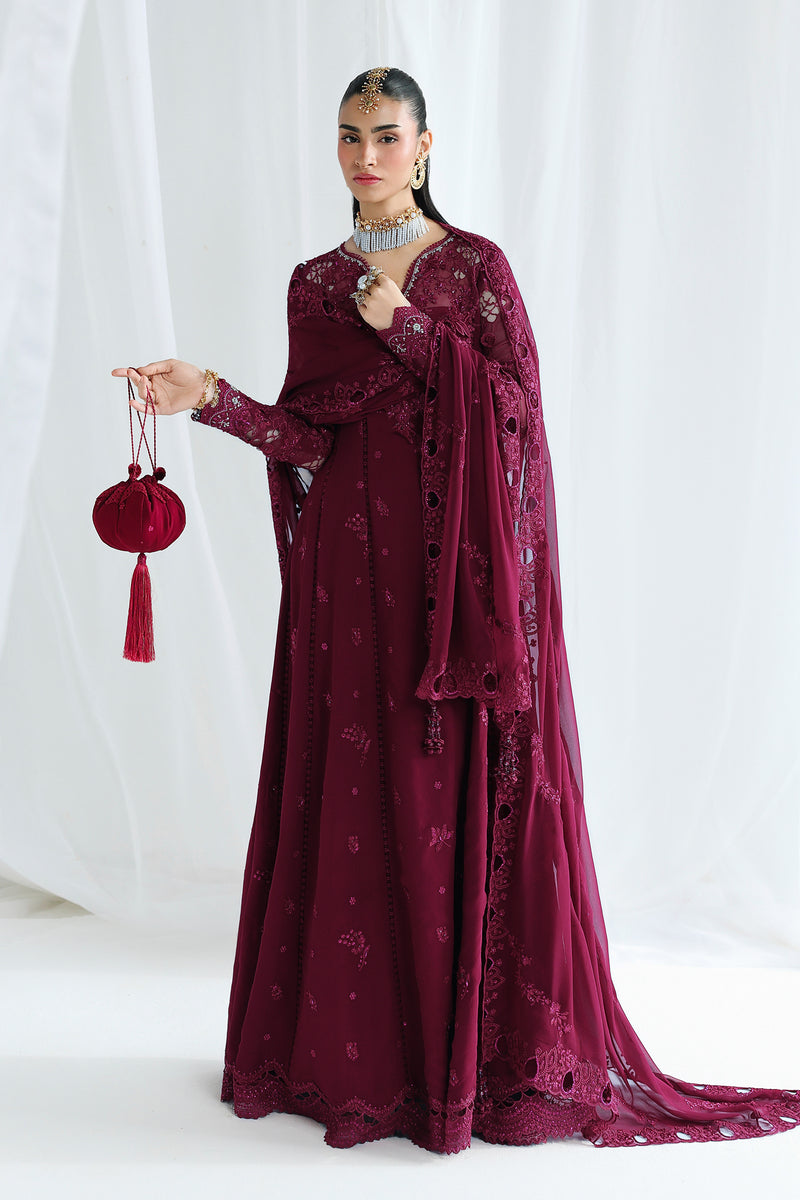 Qalamkar | Chiffon 26 | QCC-03 WAFA