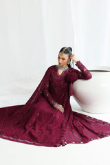 Qalamkar | Chiffon 26 | QCC-03 WAFA