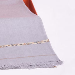 Mix Wool Shawl | Silver Grey - Dynasty