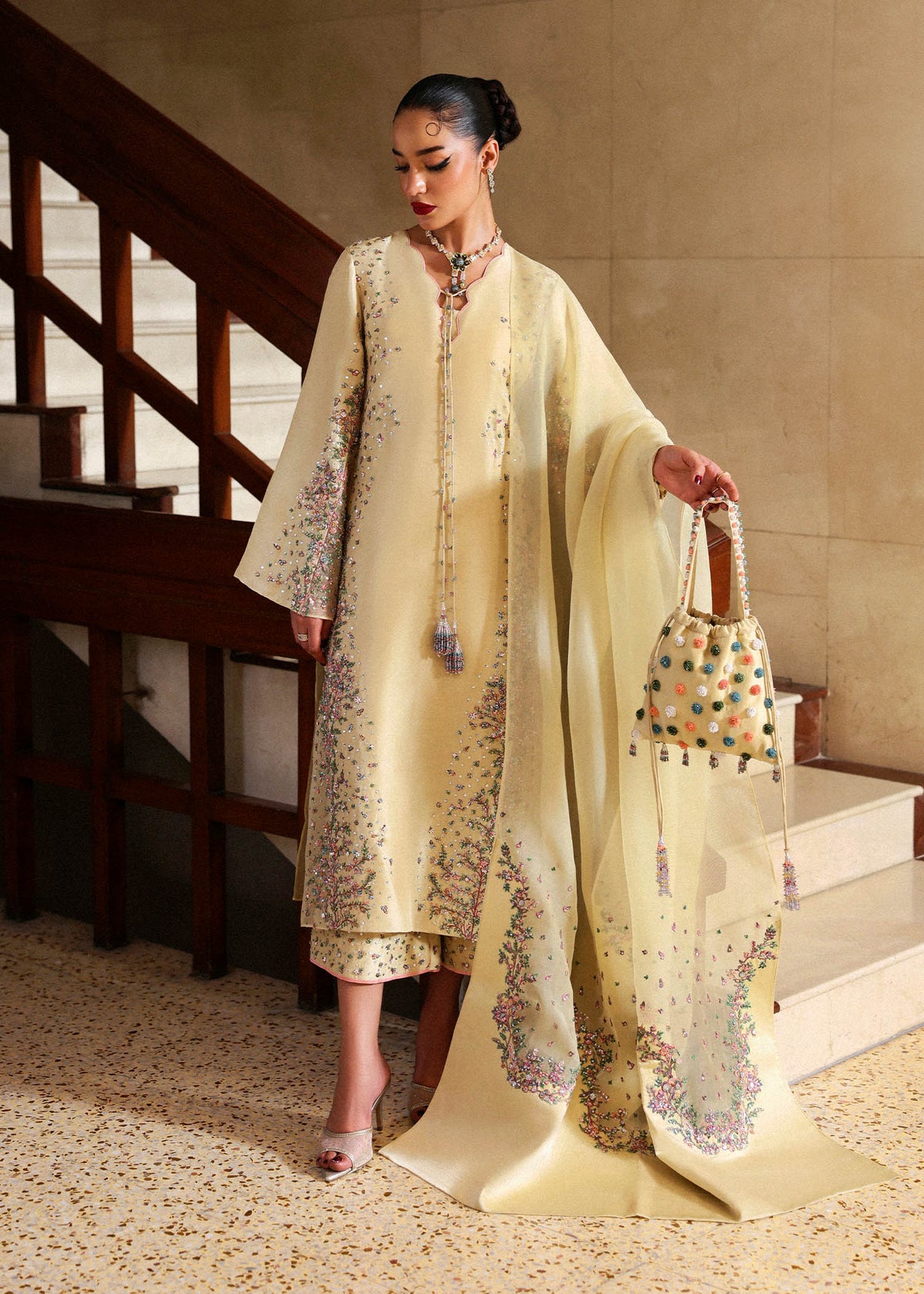 Hussain Rehar I The Scent Luxury Pret 25 I Ciel