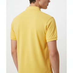 Yellow Polo Back View