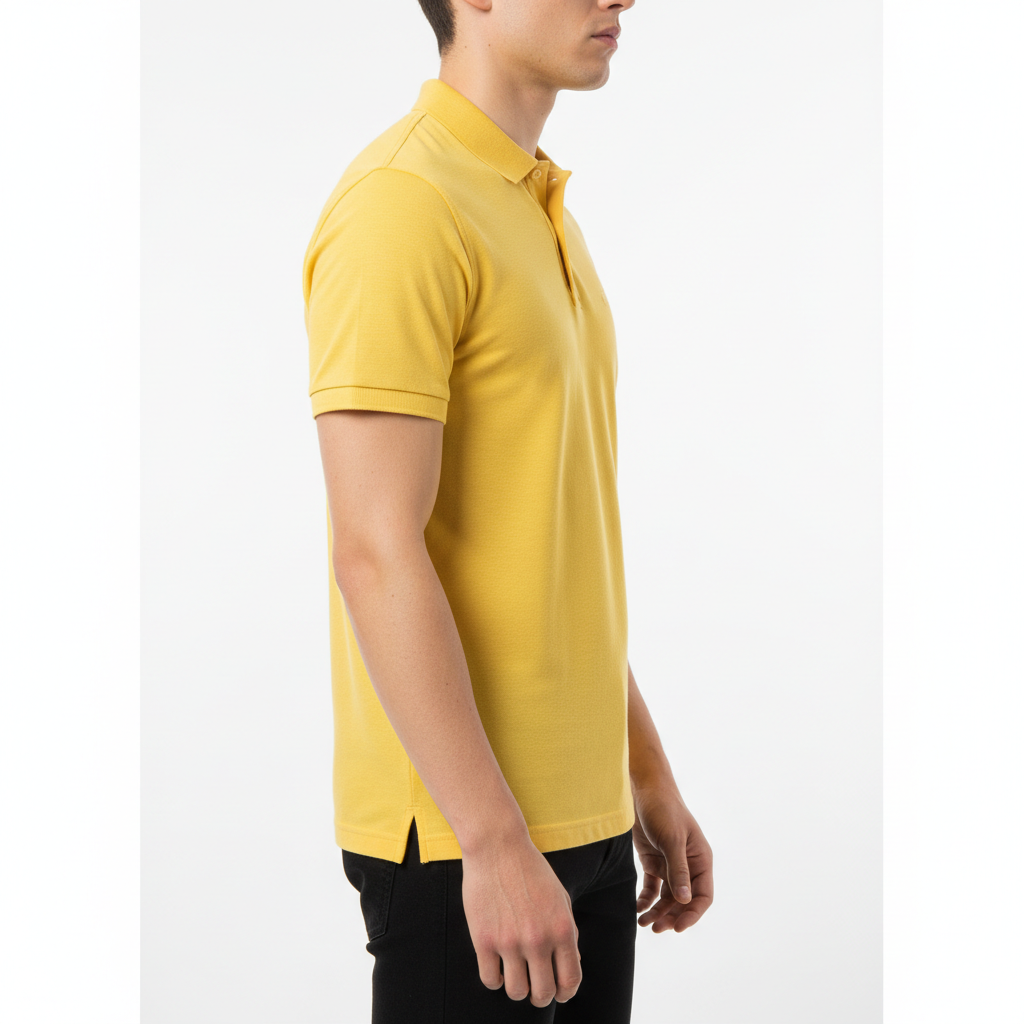 Yellow Polo Side View